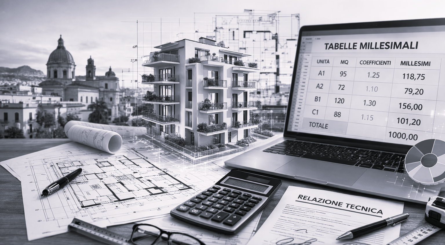 Redazione e Revisione Tabelle Millesimali a Palermo